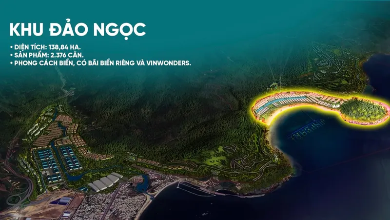 Mặt bằng Phân khu Đảo Ngọc