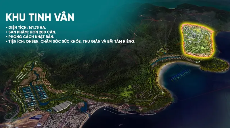 Mặt bằng Phân khu Tinh Vân